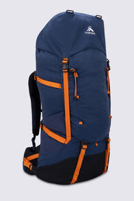 Macpac Cascade AzTec® 65L Hiking Backpack, Navy Iris, hi-res