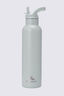 Macpac Insulated Standard Bottle with Straw Lid — 630ml, Sage Green, hi-res