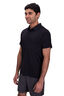 Macpac Men's Eyre Polo, Black, hi-res