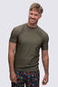 Macpac Men's Short Sleeve Rash Top, Grape Leaf, hi-res