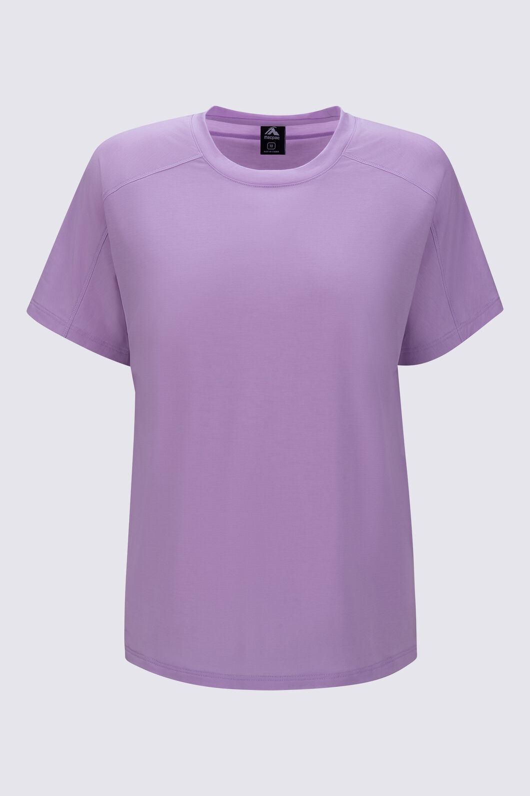 Macpac Women's Eva Short Sleeve T-Shirt, Lupine, hi-res