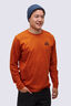 Macpac Men's Vintage Embroidered Fairtrade Organic Cotton Long Sleeve T-Shirt, Autumnal, hi-res