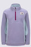 Macpac Kids' Heritage Fleece Pullover, Lavender grey/Blue Haze, hi-res