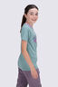 Macpac Kids' Explorer Fairtrade Organic Cotton Short Sleeve T-Shirt, Oil Blue, hi-res