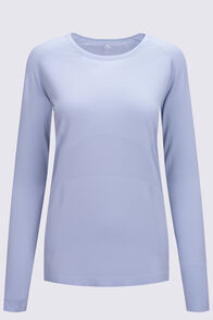 Macpac Women's Limitless Long Sleeve T-Shirt, Xenon Blue, hi-res