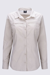 Macpac Women's brrr&deg; Long Sleeve Shirt, Peyote, hi-res