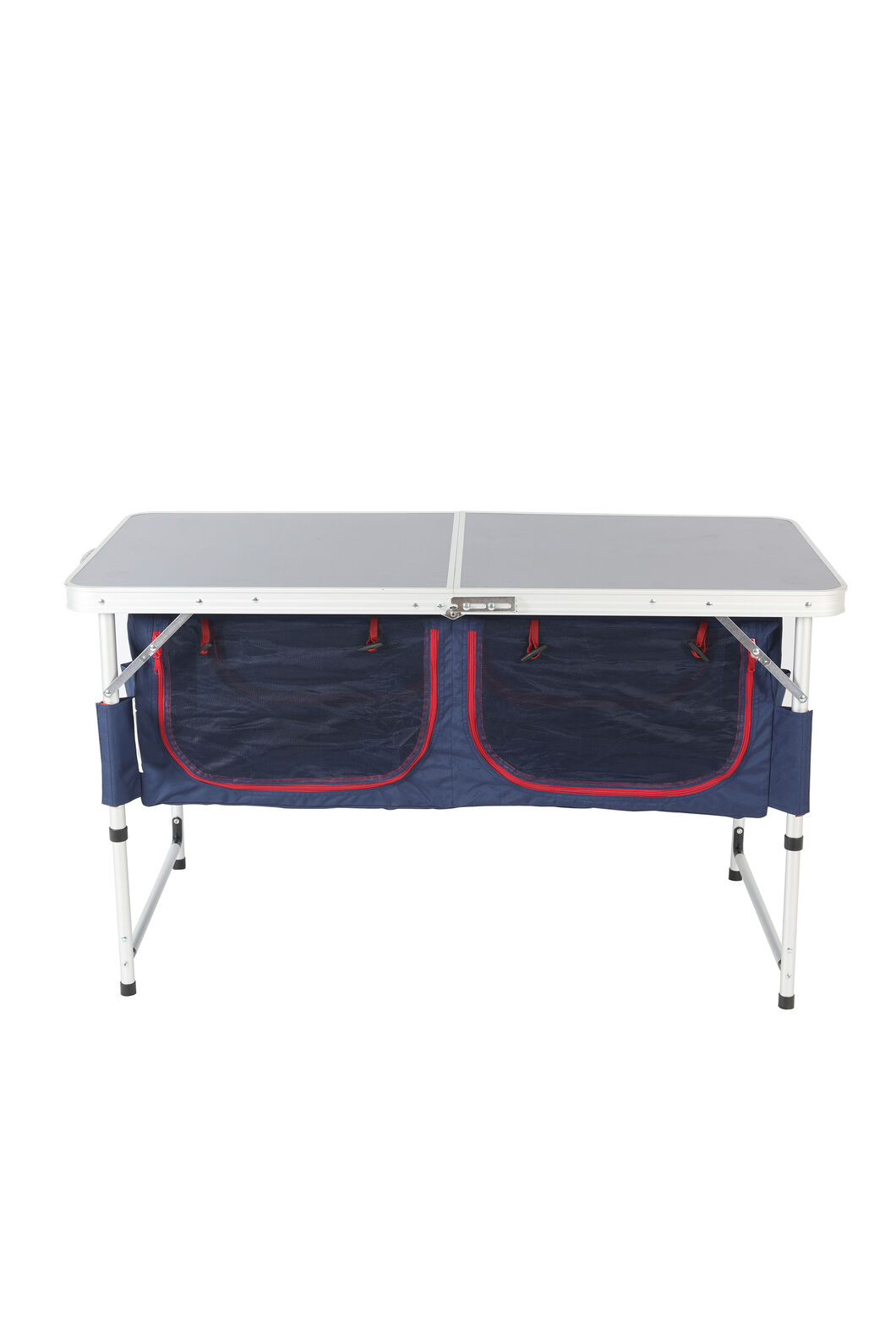 Macpac Folding Camp Table with Storage, Medieval Blue, hi-res