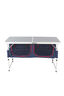 Macpac Folding Camp Table with Storage, Medieval Blue, hi-res