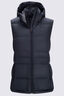 Macpac Women's Aurora Hooded Down Vest, Black, hi-res