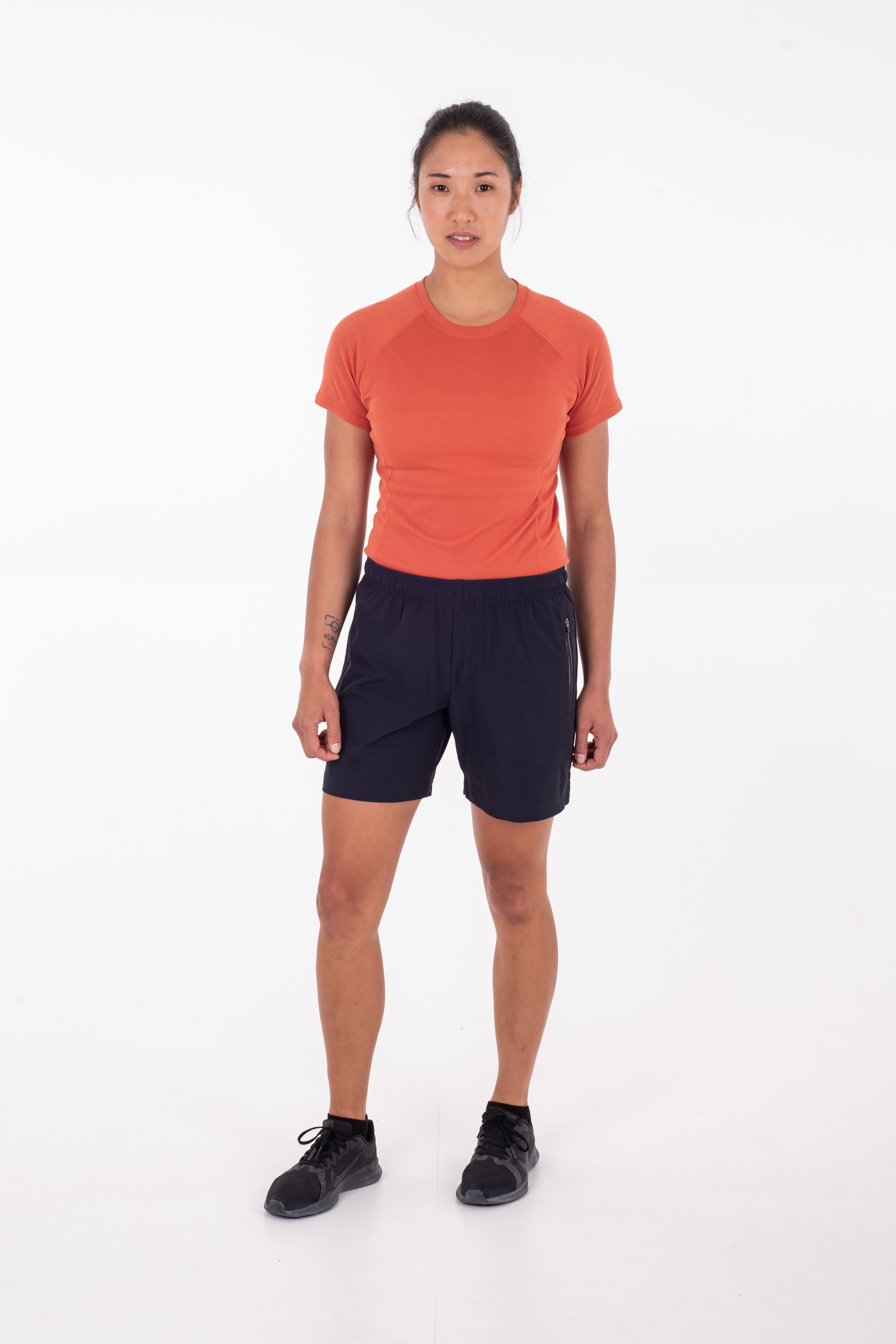 female track shorts