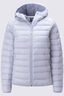 Macpac Women's Uber Light Hooded Down Jacket ♺, Xenon Blue, hi-res