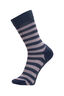 Macpac Kids' Footprint Sock, Ensign/High Rise Stripe, hi-res