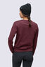 Macpac Women's 280 Merino Blend Long Sleeve Crew, Fig Marle, hi-res
