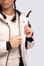 Macpac Women's Carve Ski Jacket, Black/French Oak, hi-res