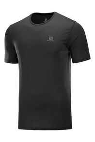 Salomon Men's Agile Training T-Shirt, Black, hi-res