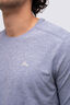Macpac Men's brrr&deg; Long Sleeve T-Shirt, Oceana Light Marle, hi-res