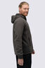 Macpac Mens Mountain Hooded Fleece Jacket, Beluga, hi-res