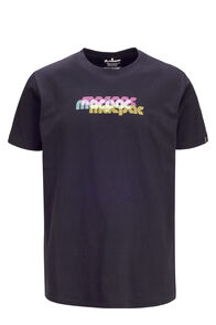 Macpac Men's 80s T-Shirt, Black, hi-res