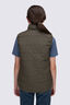 Macpac Kids' Pulsar Alpha Insulated Vest, Grape Leaf/Green Camo Print, hi-res