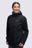 Macpac Women's Tempest Rain Jacket, Black, hi-res