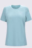 Macpac Women's brrr° T-Shirt, Aqua Haze, hi-res