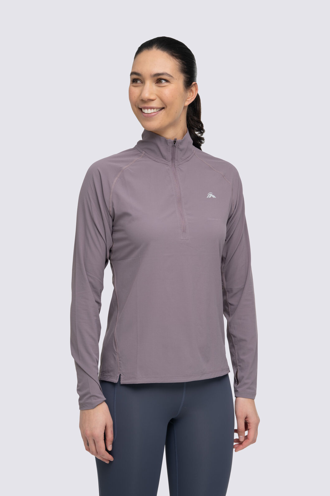 Macpac Women's Ambrose Pullover, Moonscape, hi-res