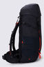 Macpac Bushline 60+8L Hiking Backpack, Black/Orange, hi-res