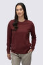 Macpac Women's Vintage Embroidered Fairtrade Organic Cotton Long Sleeve T-Shirt, Truffle, hi-res