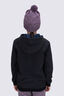 Macpac Kids&rsquo; Dune Reversible Wind Fleece, Black/Bering Sea Mountain prin, hi-res