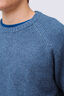 Macpac Men's Hearth Merino Long Sleeve Crew, Blue Marle, hi-res