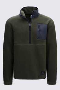 Macpac Men's Terra High Pile Pullover, Rosin, hi-res