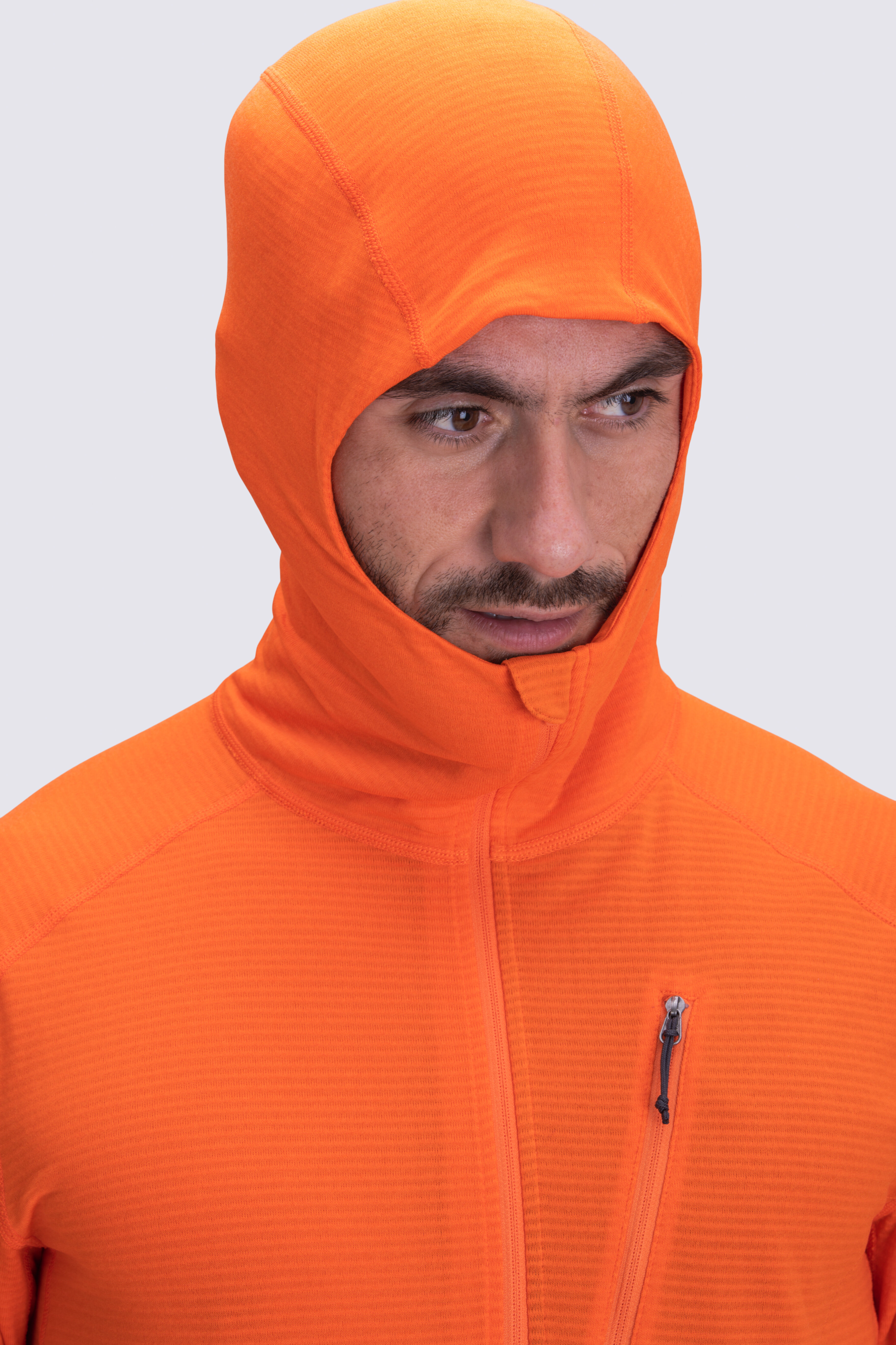 Mens hooded fleece tops best sale