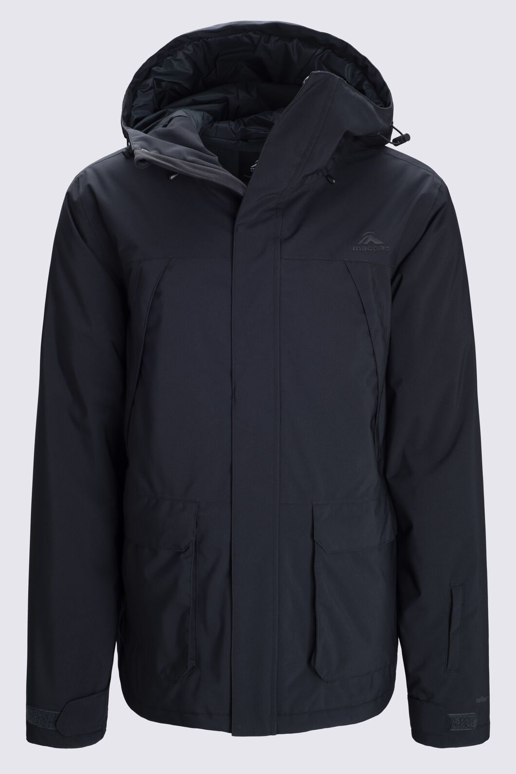 Macpac Men's All-Season Snow Jacket, Black, hi-res