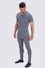 Macpac Men's 220 Merino Long Johns, Mid Grey Marle, hi-res