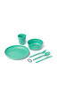 Sea to Summit Camp Dinnerware Set w/ Mesh Sack - [6 Piece] Cabbage, Cabbage, hi-res