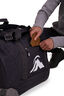 Macpac 80L Wheeled Duffel Bag, Black, hi-res