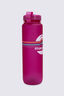 Macpac Soft Touch Water Bottle &mdash; 1L, Retro Logo Festival Fuschia, hi-res