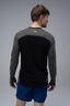 Macpac Men's Trail Long-Sleeve T-Shirt, Black/Kambaba, hi-res
