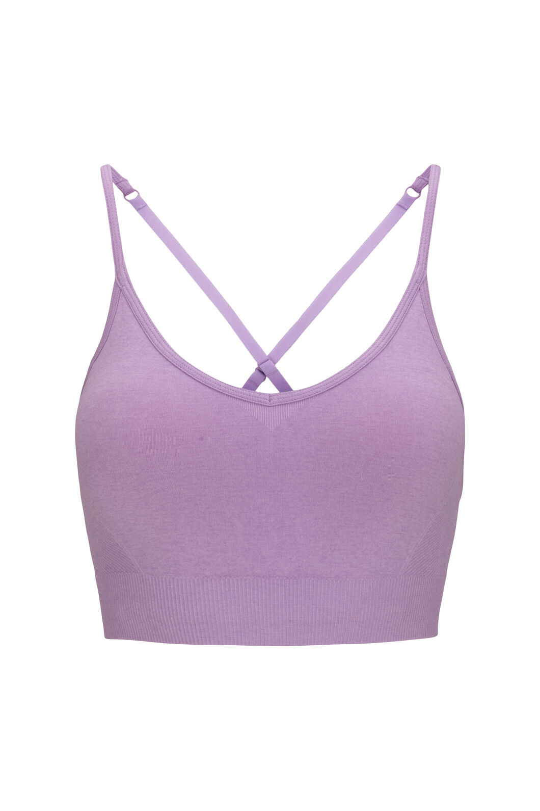 Macpac Women's Limitless Bra, Lavender Fog, hi-res