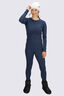 Macpac Women's Geothermal Long Sleeve Top, Naval Academy, hi-res