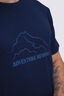 Macpac Men's Adventure Beyond 180 Merino T-Shirt, Baritone Blue, hi-res