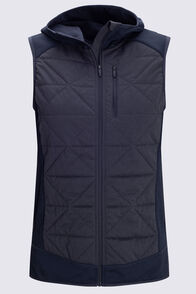 Macpac Women's Accelerate Fleece Vest, Black, hi-res