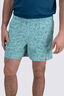 Macpac Men's Winger Shorts, Pool Blue Print, hi-res