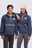 Macpac Women's Heritage Snap Fleece Pullover, Odyssey Heather, hi-res