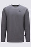 Macpac Men's Stamp Fairtrade Organic Cotton Long Sleeve T-Shirt, Grey Marle, hi-res