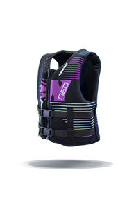 Marlin Junior Neo Flame Lvl 50S Life Jacket, Purple, hi-res