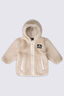 Macpac Baby Acorn Fleece Jacket, French Oak, hi-res