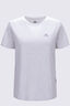 Macpac Women's Arthurs Pass NP Fairtrade Organic Cotton T-Shirt, Light Grey Marle, hi-res