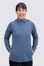 Macpac Women's Craigieburn Merino Blend Jacket, China Blue Marle, hi-res