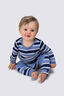 Macpac Baby 150 Merino Long Sleeve Top, Ebb and Flow Stripe, hi-res